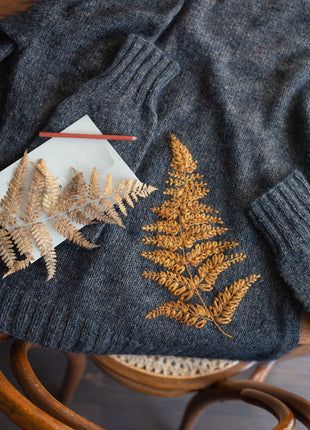 Embroidery on Knits by Judit Gimmlich