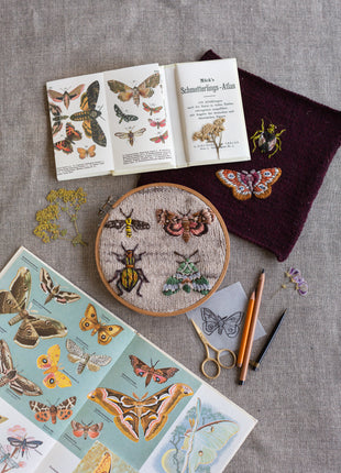 Embroidery on Knits by Judit Gimmlich