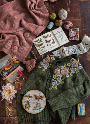 Embroidery on Knits by Judit Gimmlich