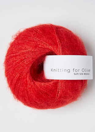 Knitting for Olive Soft Silk Mohair