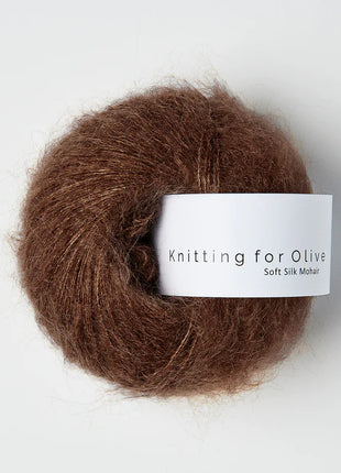 Knitting for Olive Soft Silk Mohair