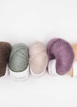 Knitting for Olive Soft Silk Mohair
